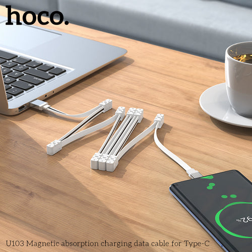 Hoco U103 Magnetic USB-A to USB-C Charging Cable