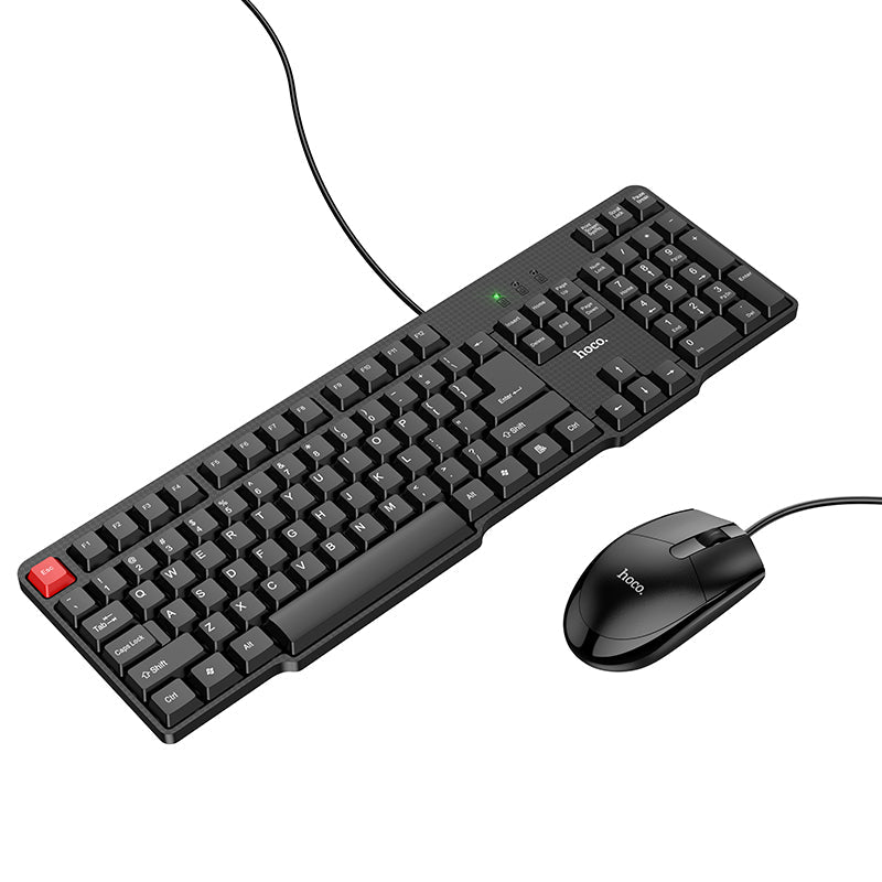 Hoco GM16 Business keyboard and mouse set(English Version)