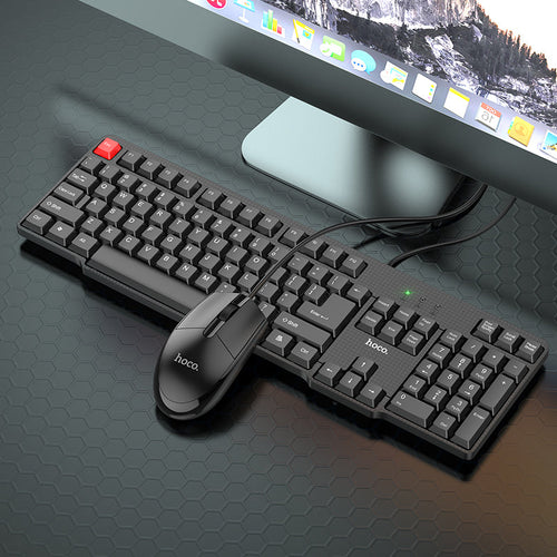 Hoco GM16 Business keyboard and mouse set(English Version)