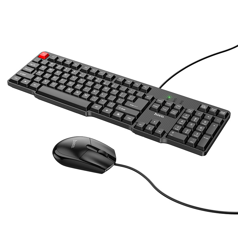 Hoco GM16 Business keyboard and mouse set(English Version)
