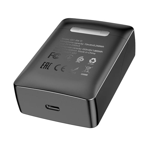 Hoco S31 Wireless Microphone (Mic+Receiver for Type-C)