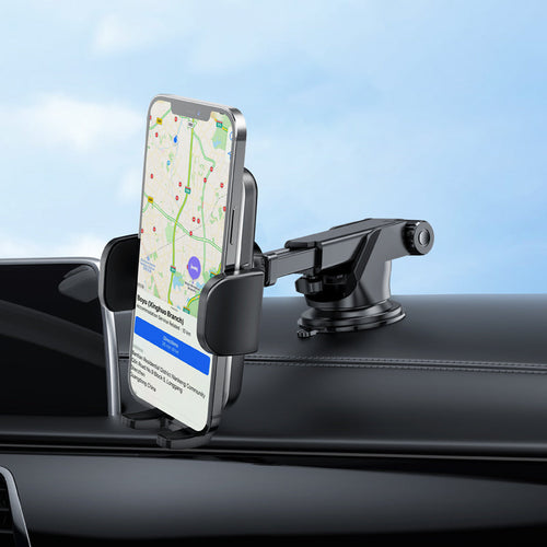 Hoco CA95 Polaris push-type telescopic suction cup car holder