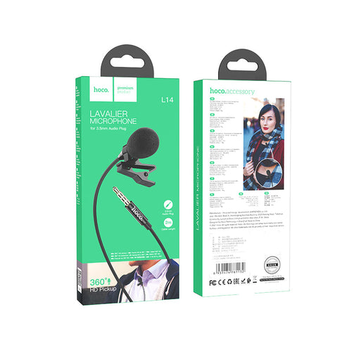 Hoco L14 3.5 Lavalier microphone