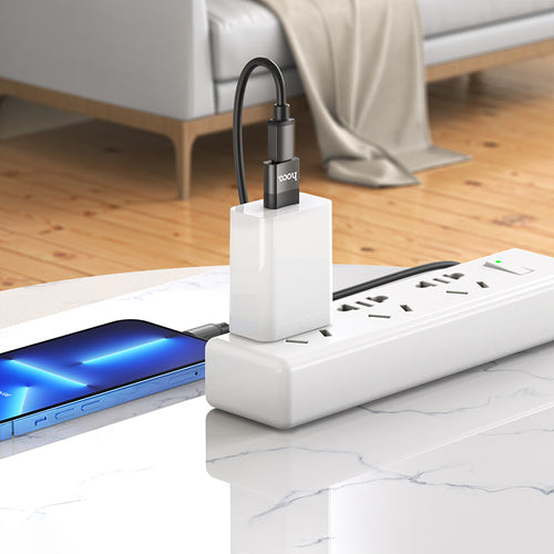Hoco UA17 USB Male to Type-C female USB2.0 ad