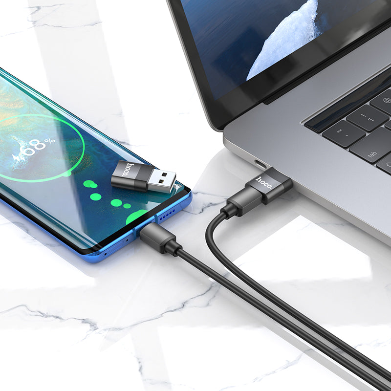 Hoco UA17 USB Male to Type-C female USB2.0 ad