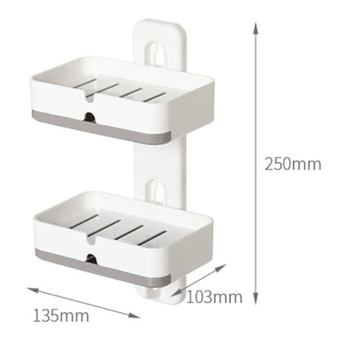 Fasola Double-Deck Damage-free Storage Shelf