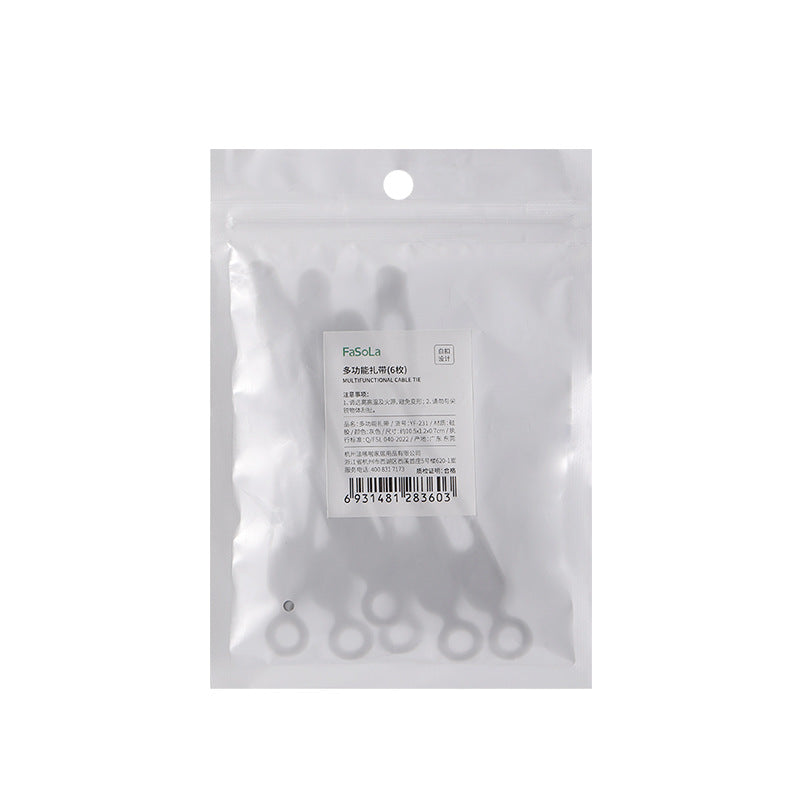 Fasola Multifunction Cable Management 6pcs in 1 Pack