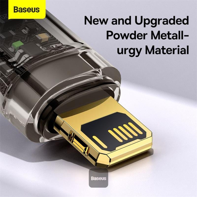 Baseus Explorer Auto Off Fast Charging USB to C 100W 1M Blk