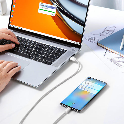 Baseus Dynamic Series Fast Charging USB to C 100W 2m (White)