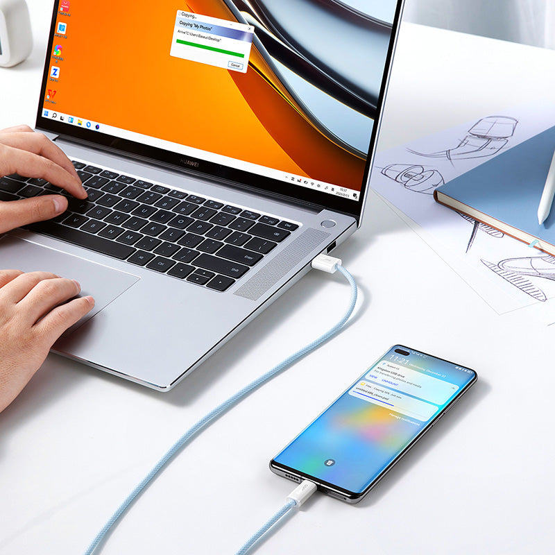 Baseus Dynamic Series Fast Charging USB to C 100W 2m (Blue)