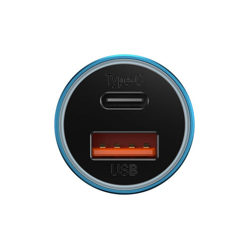 Baseus Golden Contactor Max Dual Fast Car Charger U+C 60W