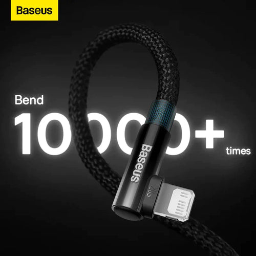 Baseus MVP 2 Elbow-shaped Fast Charging C to C 100W 2m Blk+Blue