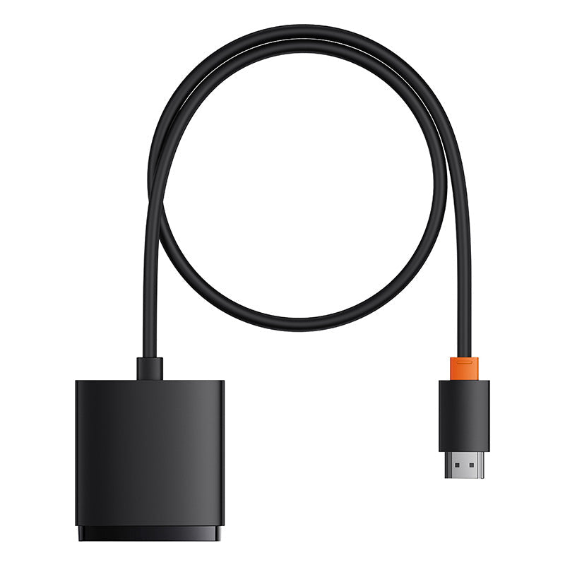 Baseus AirJoy 2in1 Bidirectional HDMI Switcher w 1m Cable Bk