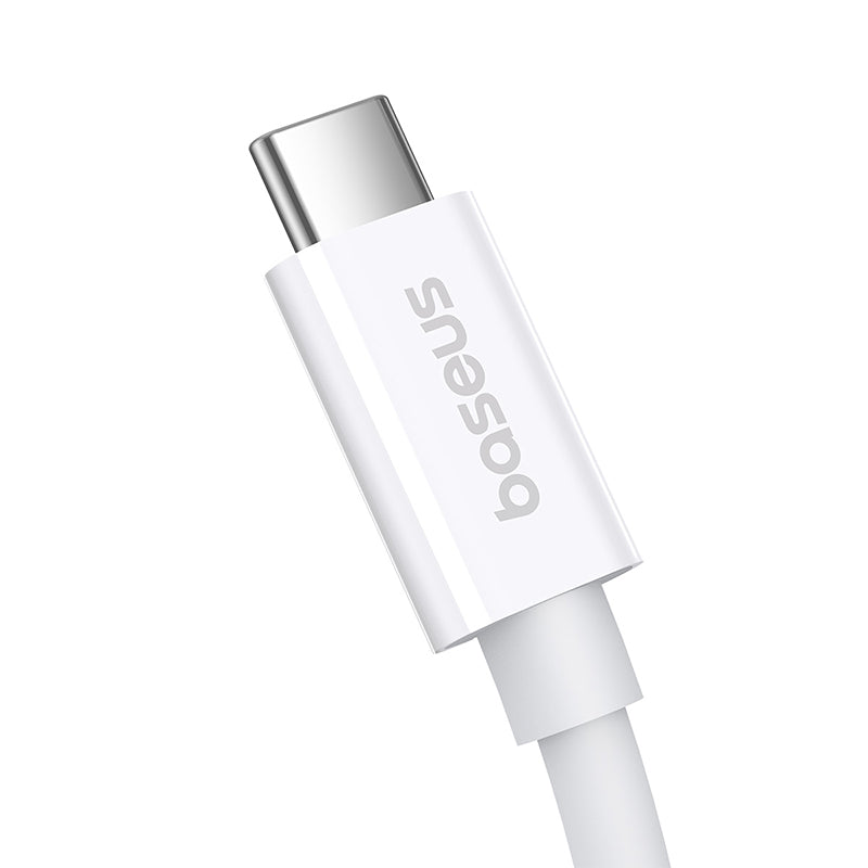 Baseus Superior Series 2 USB4 Full-Function Fast Charging Cable Type-C to Type-C 240W 1m Moon White