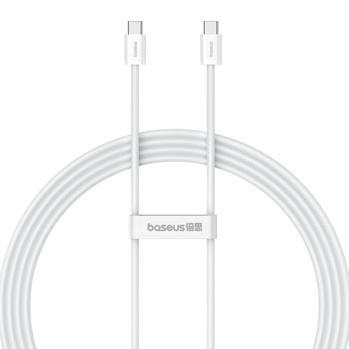 Baseus Superior Series 2 Fast Charging Data Cable Type-C to Type-C 100W 2m Moon White