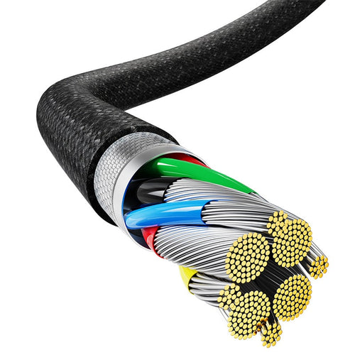 Baseus Dynamic 3 Series Fast Charging Data Cable Type-C to Type-C 100W 2m Cluster Black