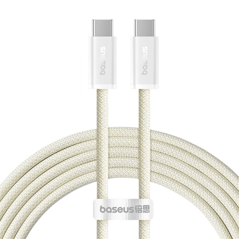 Baseus Dynamic 3 Series Fast Charging Data Cable Type-C to Type-C 100W 2m Custard Yellow
