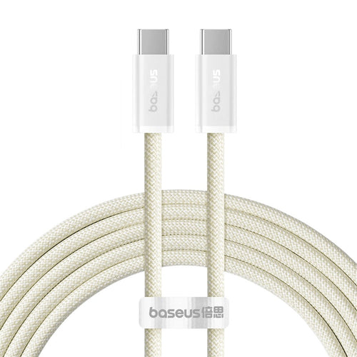 Baseus Dynamic 3 Series Fast Charging Data Cable Type-C to Type-C 100W 2m Custard Yellow