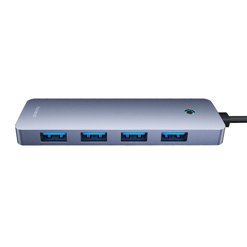 Baseus UltraJoy 4-Port Hub (A-4*USB3.0-C 5V) 15cm S.Grey