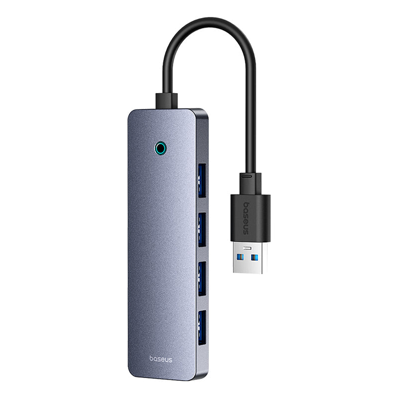 Baseus UltraJoy 4-Port Hub (A-4*USB3.0-C 5V) 15cm S.Grey