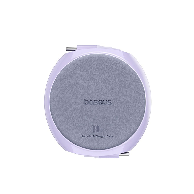 Baseus Pathfinder Series Free2Draw Fast Charging Data Cable Type-C to Type-C 100W Nebula Purple