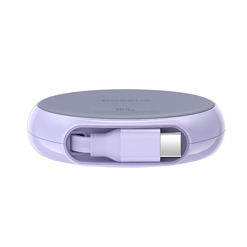Baseus Pathfinder Series Free2Draw Fast Charging Data Cable Type-C to Type-C 100W Nebula Purple
