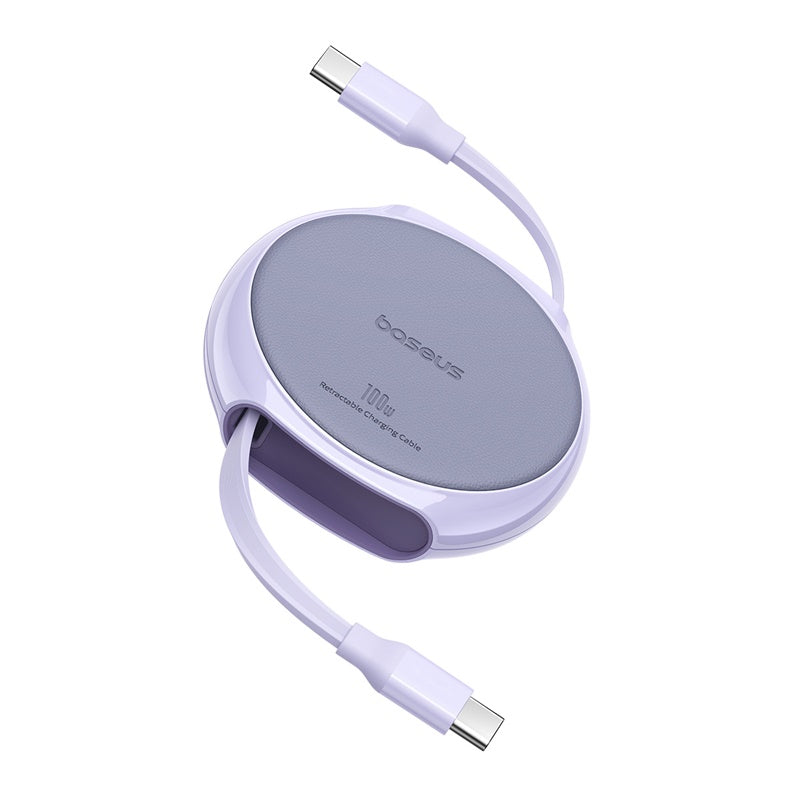 Baseus Pathfinder Series Free2Draw Fast Charging Data Cable Type-C to Type-C 100W Nebula Purple
