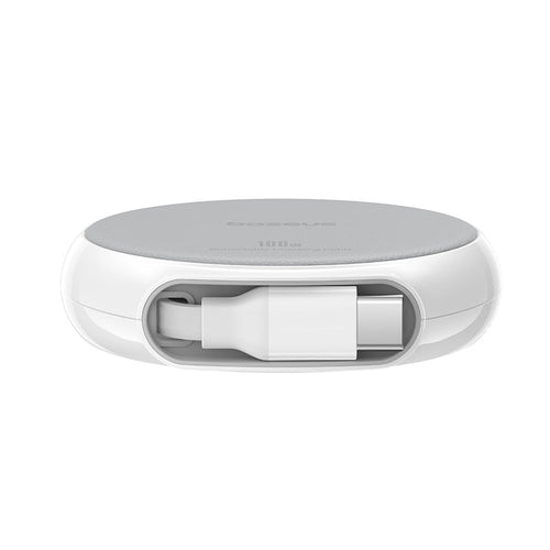 Baseus Pathfinder Series Free2Draw Fast Charging Data Cable Type-C to Type-C 100W 1m Moon White