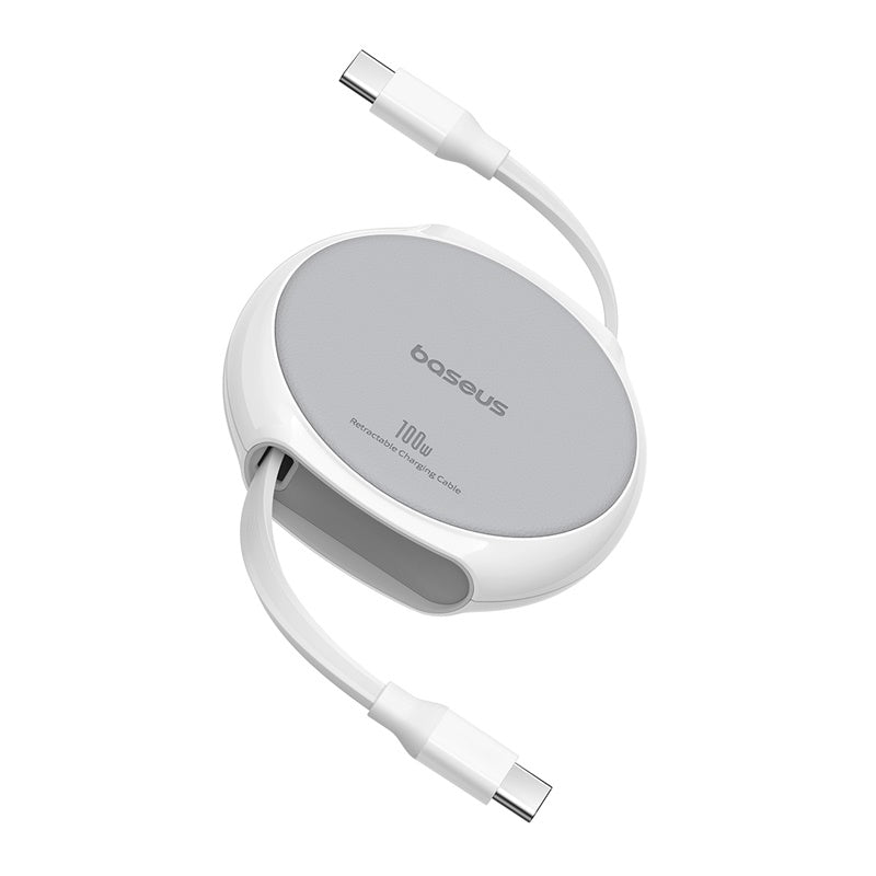 Baseus Pathfinder Series Free2Draw Fast Charging Data Cable Type-C to Type-C 100W 1m Moon White