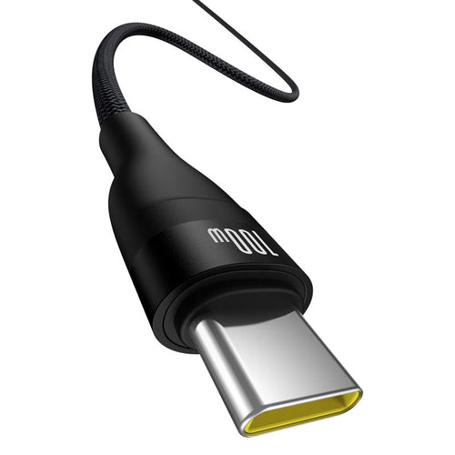 Baseus Flash 2 Charging Cable USB to USB-C 100W 1m Black