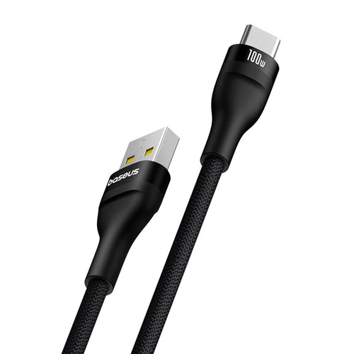 Baseus Flash 2 Charging Cable USB to USB-C 100W 1m Black