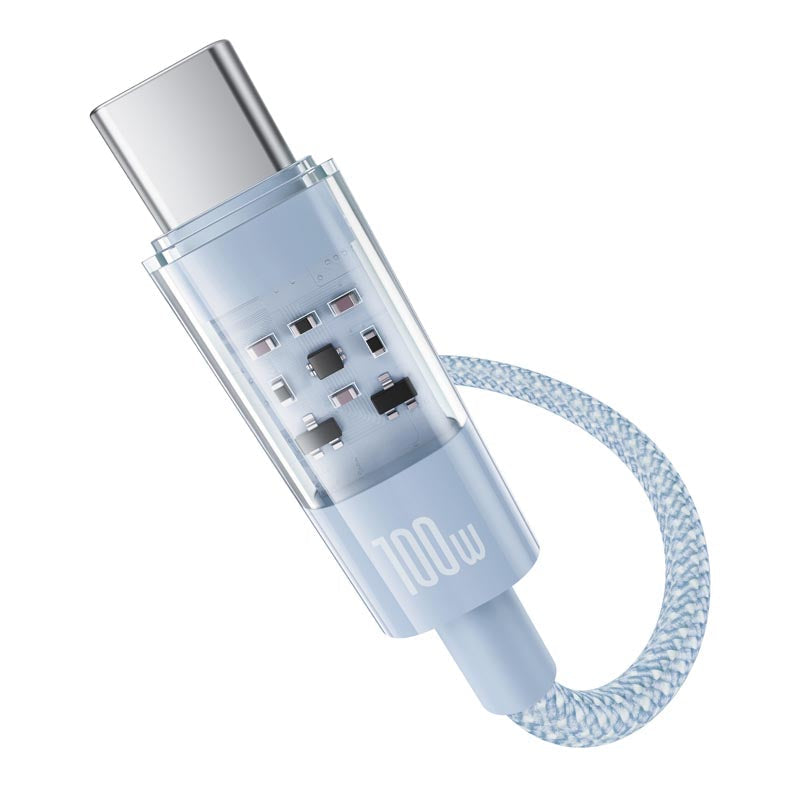 Baseus Gem Fast-Charging Data Cable A to C 100W 1m, Blue