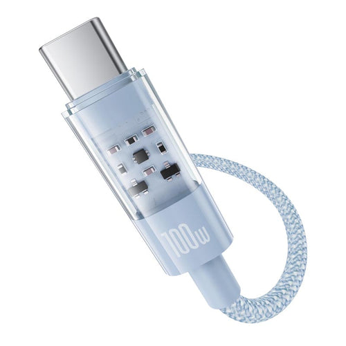 Baseus Gem Fast-Charging Data Cable A to C 100W 1m, Blue