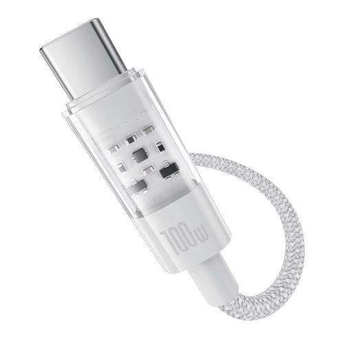 Baseus Gem Fast-Charging Data Cable A to C 100W 1m, White
