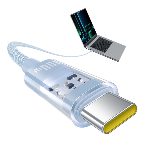 Baseus Gem Fast-Charging Data Cable C to C 100W 2m, Blue