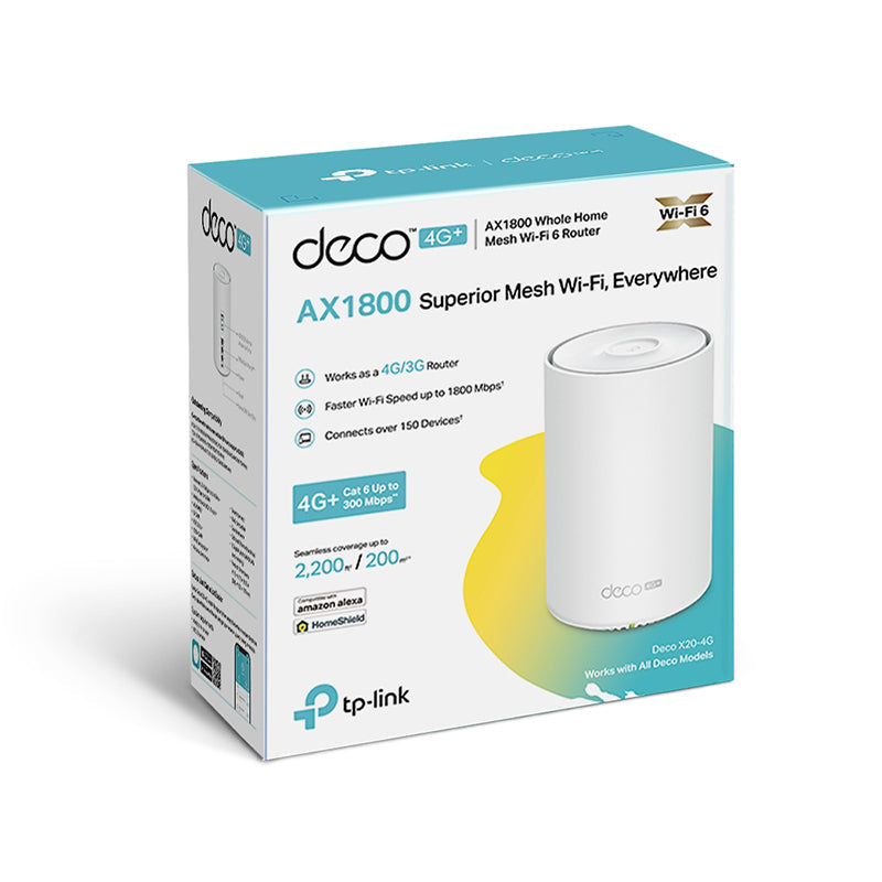 TP-Link Deco X20-4G AX1800 WiFi 6 Gateway – Challenger Singapore