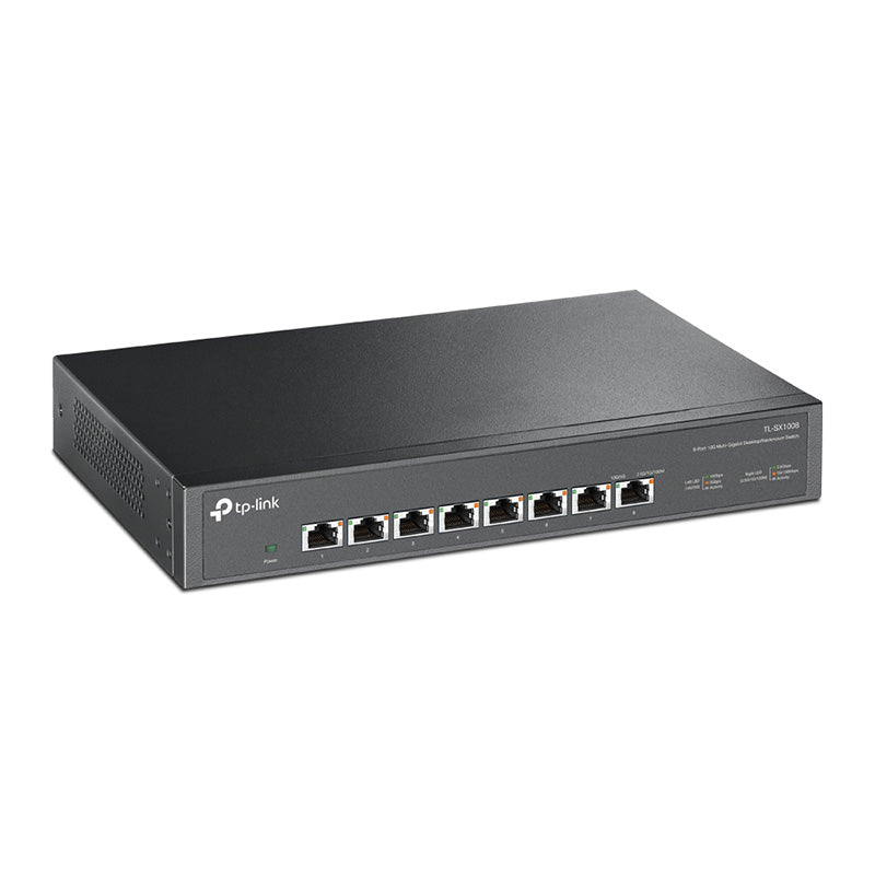 TP-Link TL-SX1008 8-Port 10G Desktop/Rackmount Switch – Challenger