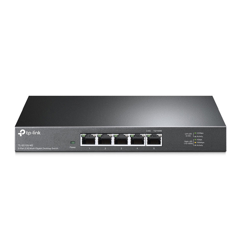 TP-Link TL-SG105-M2 5-Port 2.5G Desktop Switch – Challenger Singapore