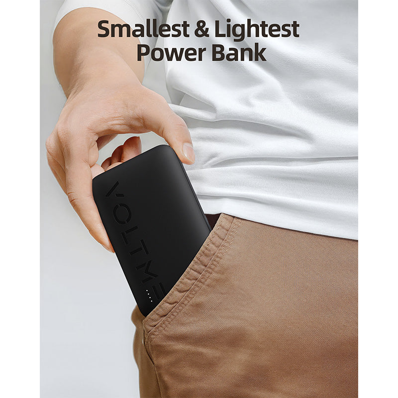 Voltme Hypercore Sling 10000mAh Li-Polymer Power Bank (Black)
