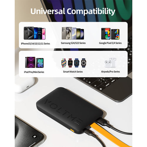 Voltme Hypercore Sling 10000mAh Li-Polymer Power Bank (Black)