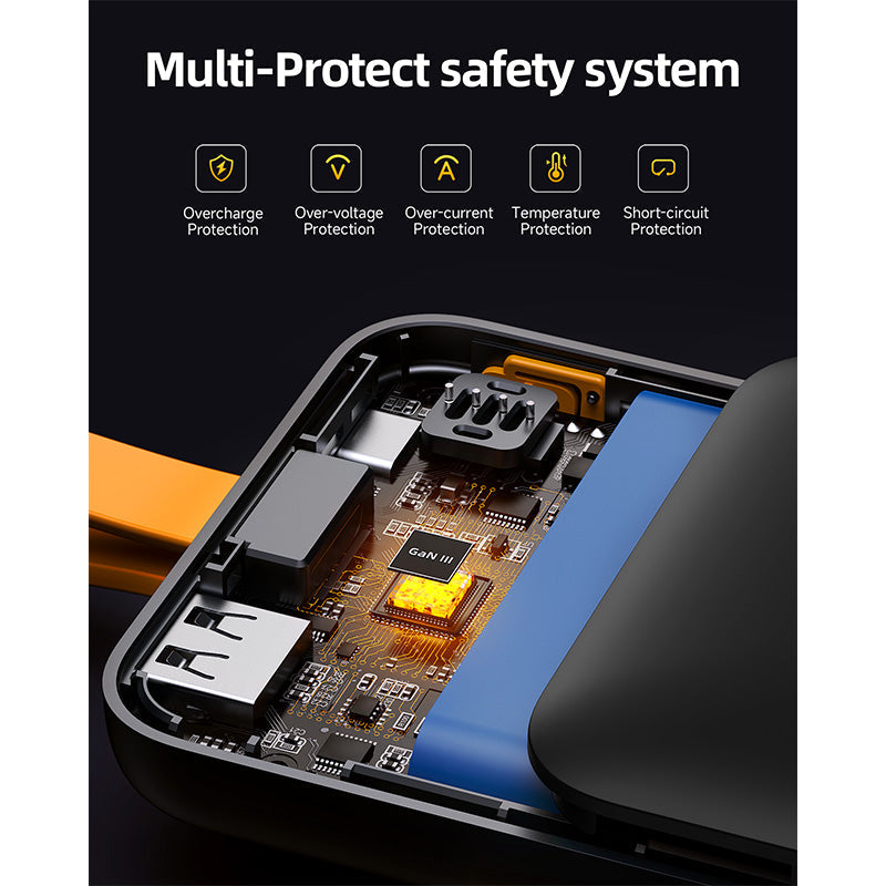 Voltme Hypercore Sling 10000mAh Li-Polymer Power Bank (Black)