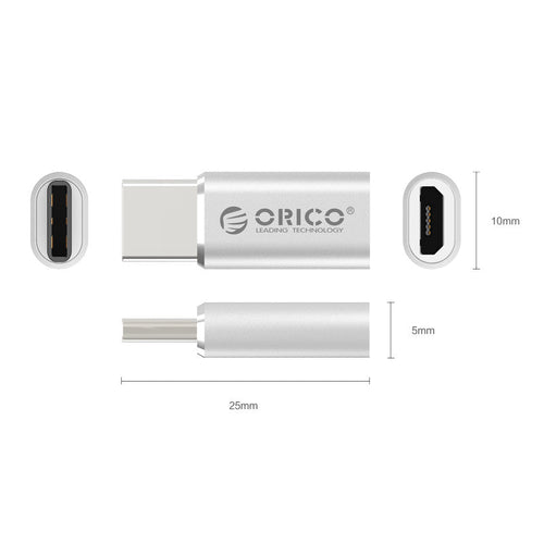 ORICO CTM-01-SV-BP Type to Micro OTG Adaptor