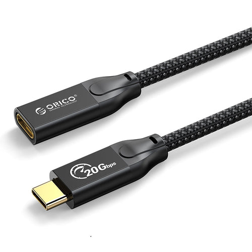 Orico CY32-10-BK-BP USB-C 3.2 Gen2*2 High-Speed Extension Cable 1M