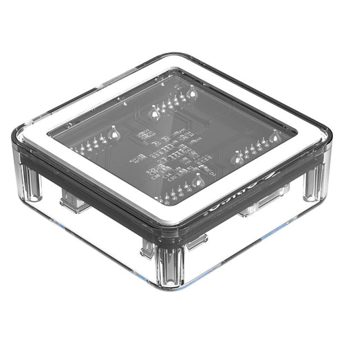 Orico MH4U-U3-10-CR-BP Transparent 4 ports USB 3.0 HUB