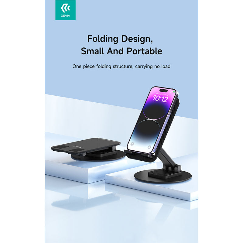Devia EL195 360° Rotation Folding Phone Stand