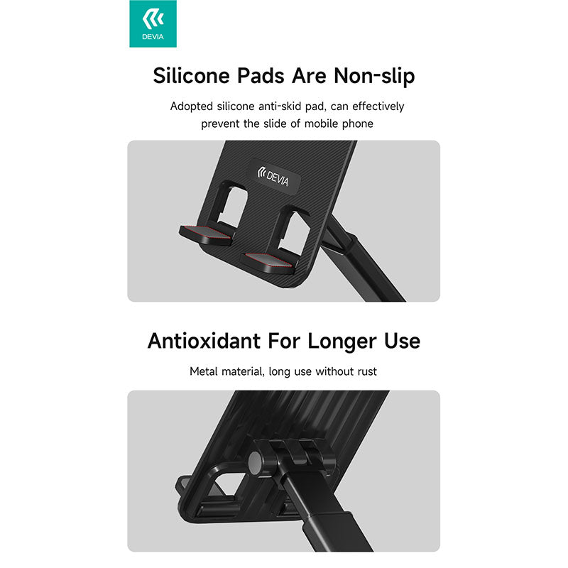 Devia EL195 360° Rotation Folding Phone Stand