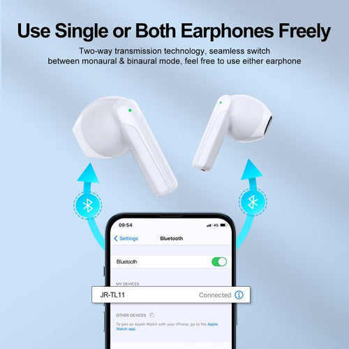 Joyroom TL11 ENC Wireless Earbuds Dual Mic (Black)