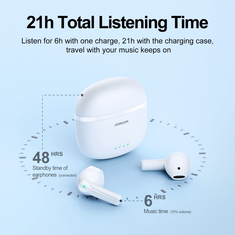 Joyroom TL11 ENC Wireless Earbuds Dual Mic (Black)