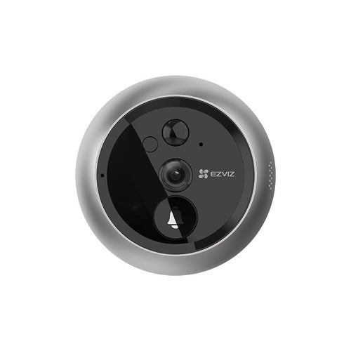 Ezviz DP2C 1080P (2MP) Wire-Free Peephole Doorbell (Silver)
