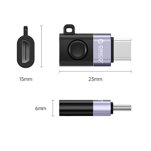 ORICO WCB-BK-BP ORICO-Type-C To Micro-B Adapter